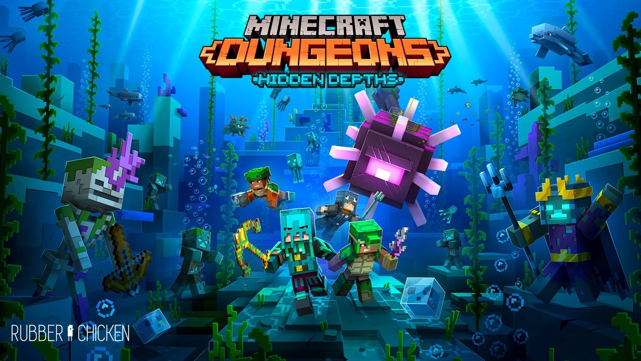 Minecraft Dungeons: Hidden Depths. Este jogo não pára de crescer… – Rubber  Chicken