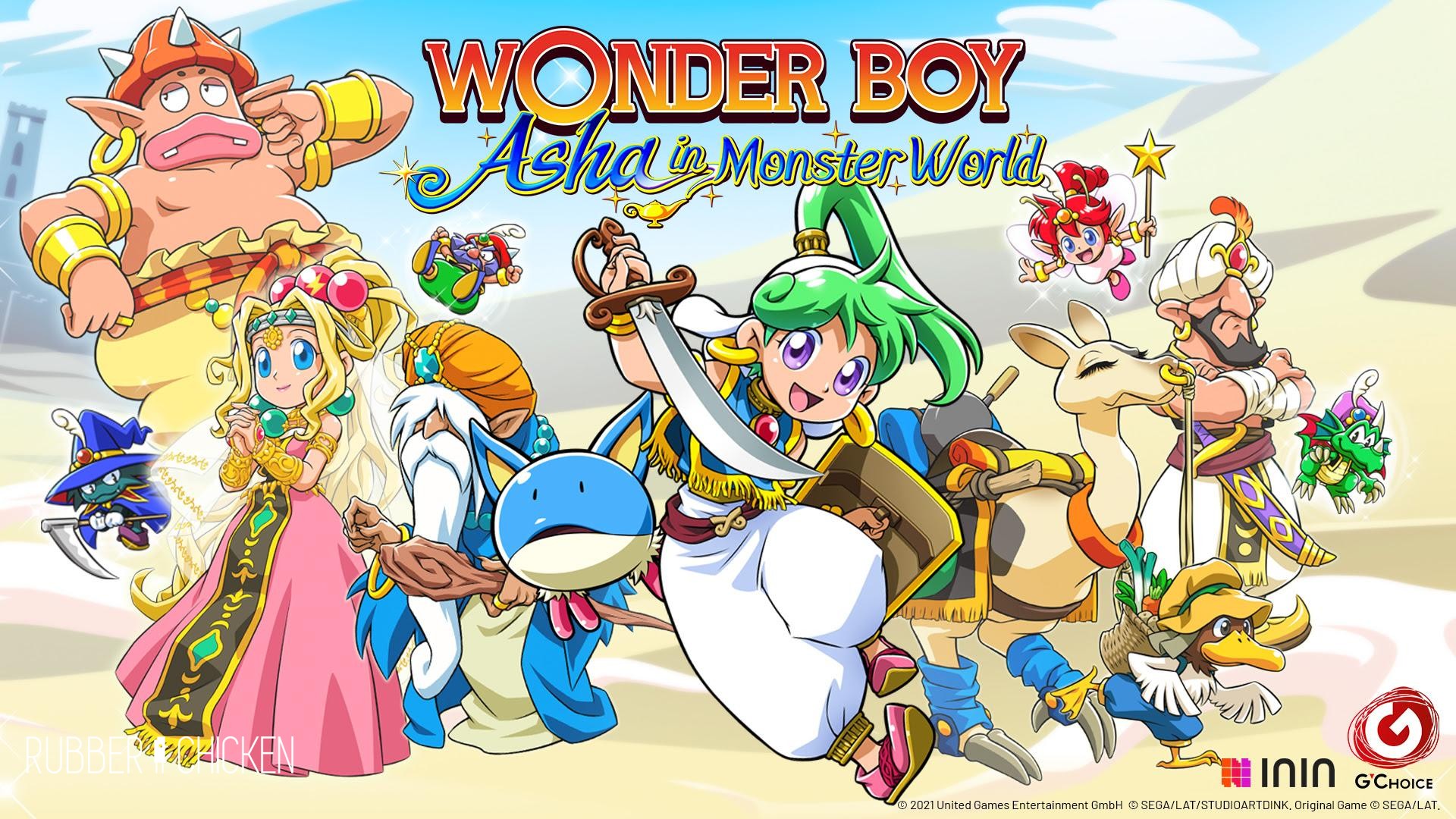 Análise  Wonder Boy: Asha in Monster World